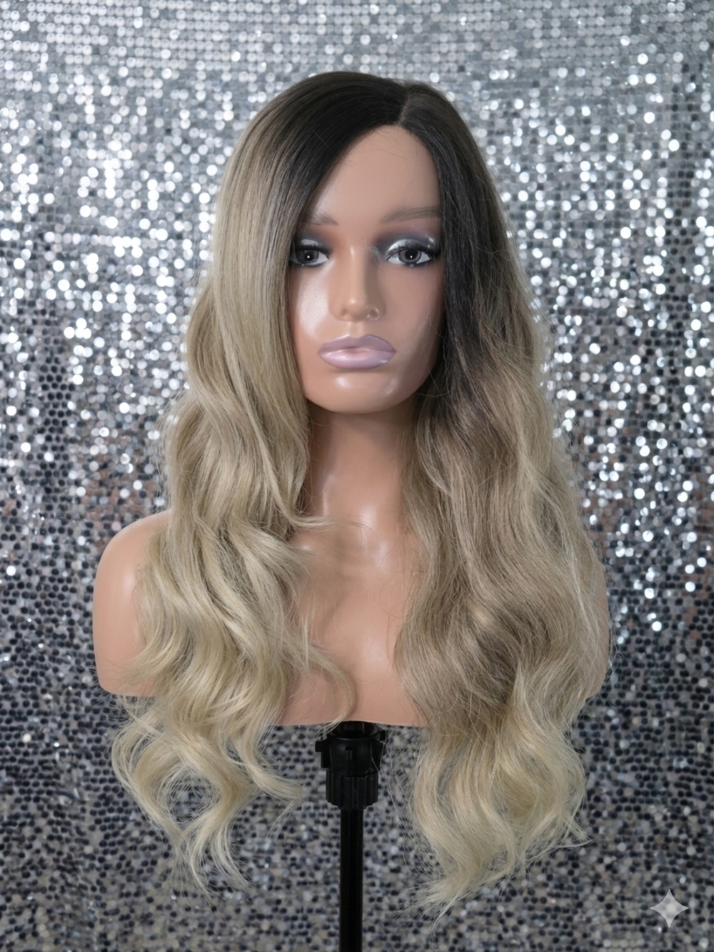 Strawberry Blonde Wavy Lace Front Wig